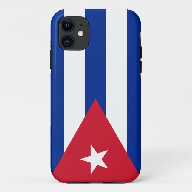 Coques Case-Mate iPhone Drapeau du Cuba (Dos)