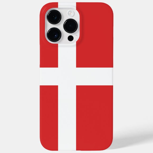 Coques Case-Mate iPhone Drapeau du Danemark (Verso)