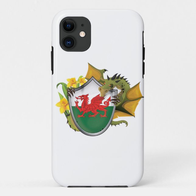 Coques Case-Mate iPhone Drapeau du dragon gallois (Dos)