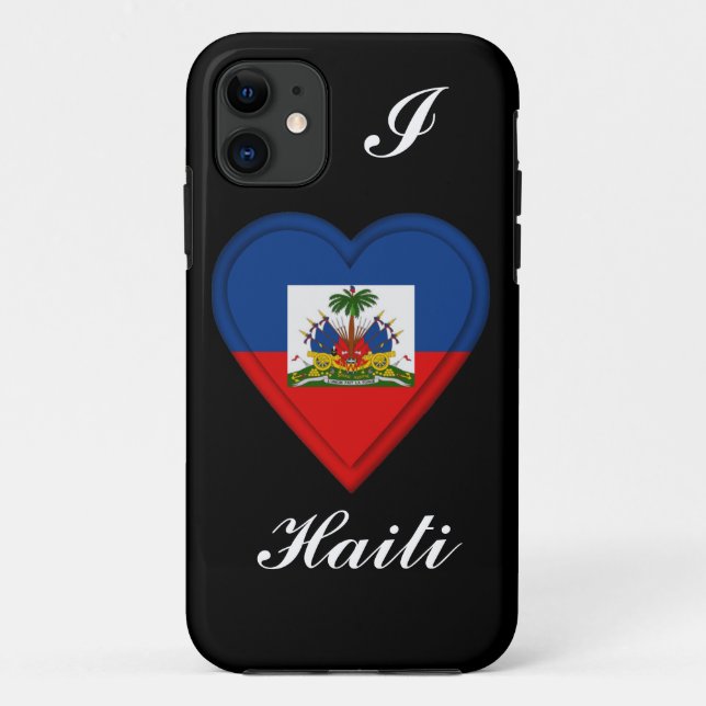 Coques Case-Mate iPhone Drapeau du Haïti (Dos)