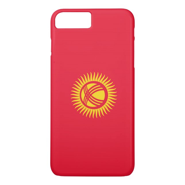 Coques Case-Mate iPhone Drapeau du Kirghizistan (Dos)