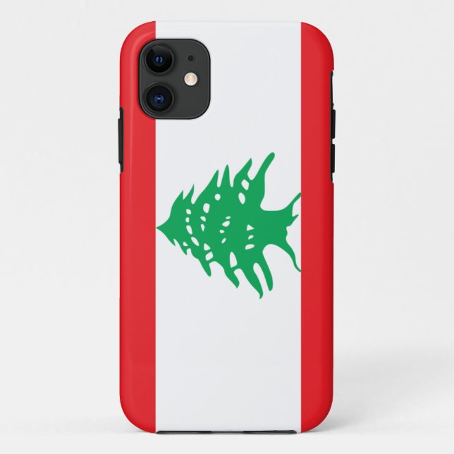 Coques Case-Mate iPhone Drapeau du Liban (Dos)