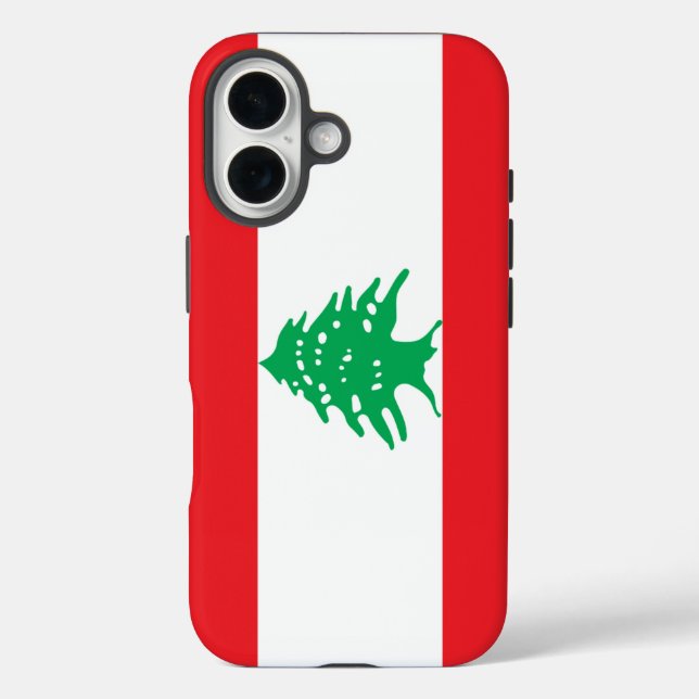 Coques Case-Mate iPhone Drapeau du Liban (Verso)