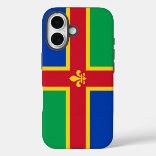 Coque Pour iPhone 16 Drapeau du Lincolnshire