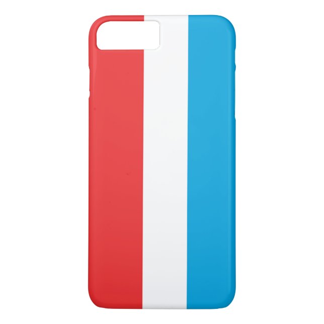 Coques Case-Mate iPhone Drapeau du Luxembourg (Dos)