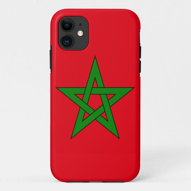 Coques Case-Mate iPhone Drapeau du Maroc (Dos)