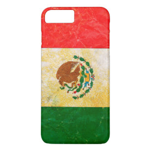 Coques Pour iPhone Drapeau du Mexique à Grunge