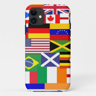 Case-Mate iPhone Case Drapeau du monde collage