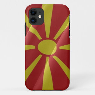 Case-Mate iPhone Case Drapeau du Nord de la Macédoine -