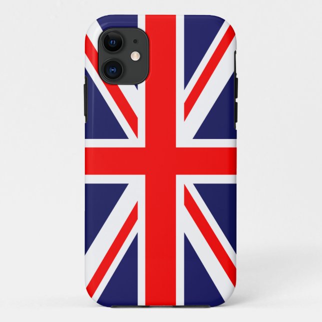 Coques Case-Mate iPhone Drapeau du Royaume-Uni (Dos)