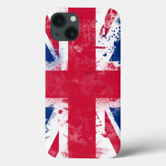iPhone 13 Case Drapeau du Royaume-Uni ou de l'Union Jack