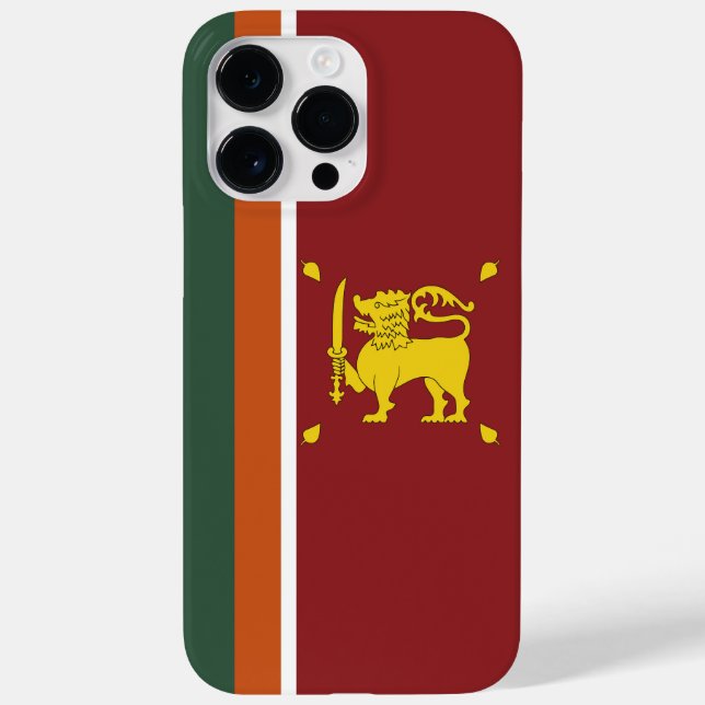 Coques Case-Mate iPhone Drapeau du Sri Lanka (Verso)