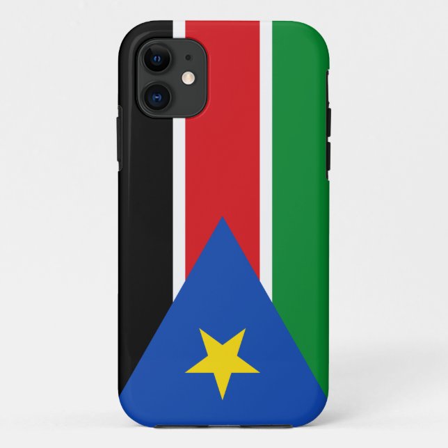 Coques Case-Mate iPhone Drapeau du sud du Soudan (Dos)
