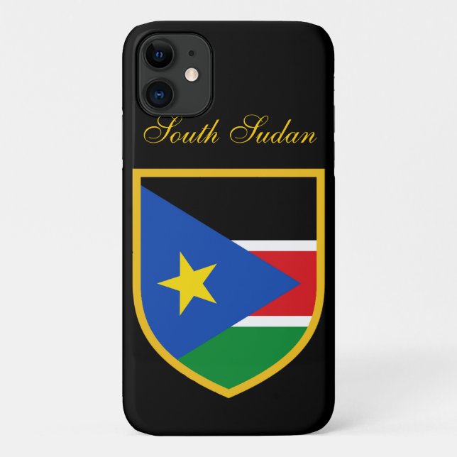 Coques Case-Mate iPhone Drapeau du Sud-Soudan (Dos)