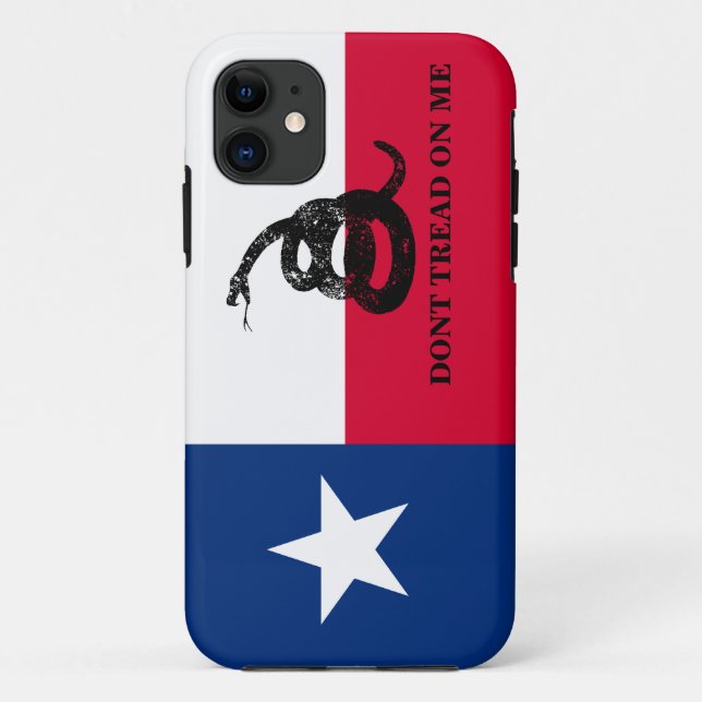 Coques Case-Mate iPhone Drapeau du Texas et de Gadsden (Dos)