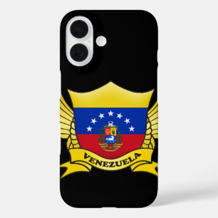 Coque Pour iPhone 16 Drapeau du Venezuela