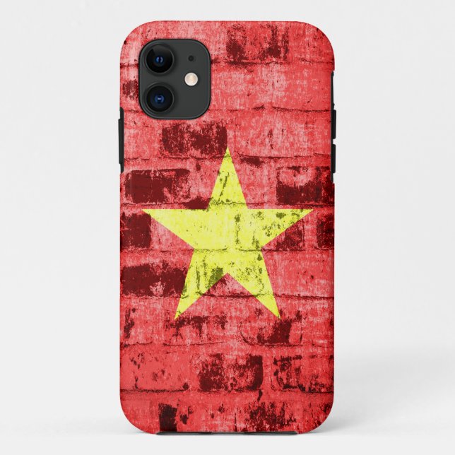 Coques Case-Mate iPhone Drapeau du Vietnam (Dos)