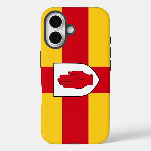 Coques Case-Mate iPhone Drapeau d'Ulster (Verso)