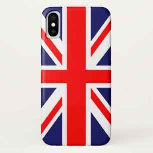 Coque iPhone X Drapeau d'Union Jack