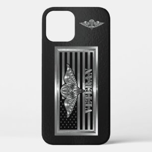 Case-Mate iPhone Case Drapeau en acier pour vétéran de Parachute Rigger