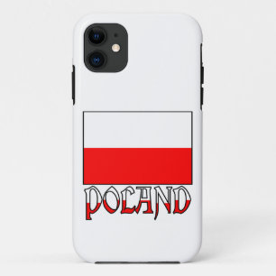 Etui iPhone Case-Mate Drapeau et nom de la Pologne