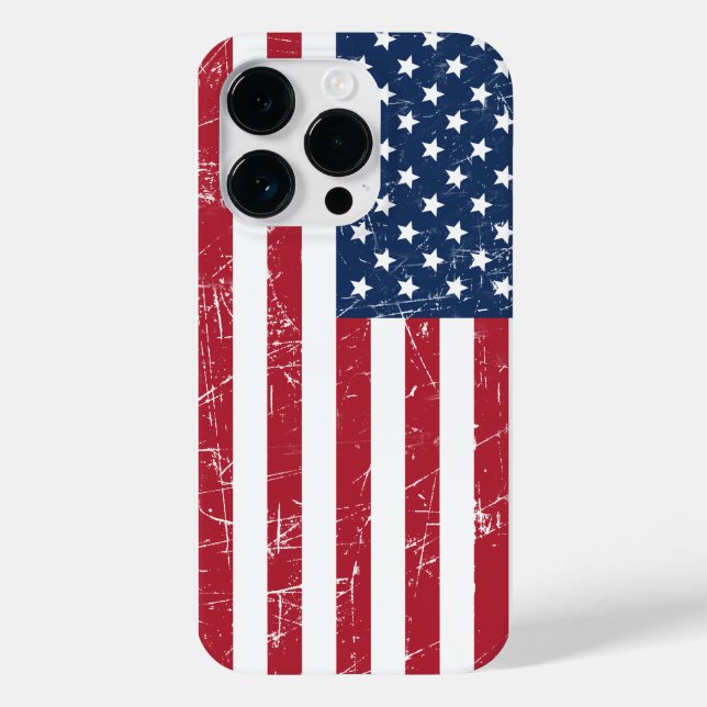 Coques Case-Mate iPhone Drapeau éteint des USA (Verso)