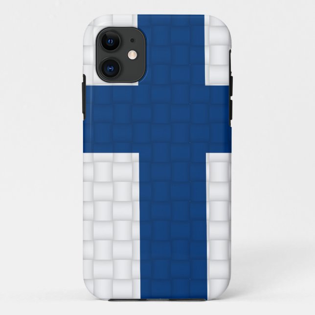 Coques Case-Mate iPhone Drapeau finlandais de la Finlande (Dos)