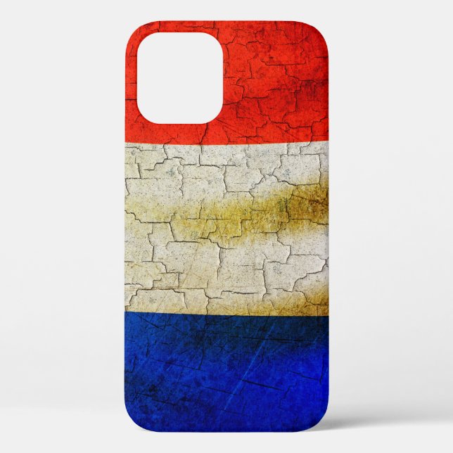 Coques Case-Mate iPhone Drapeau France fissuré Coque-coque iphone (Verso)