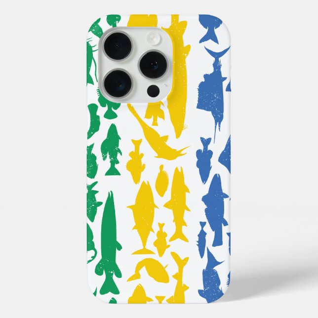 Coques Case-Mate iPhone Drapeau gabonais fait de poisson - Design de pêche (Verso)