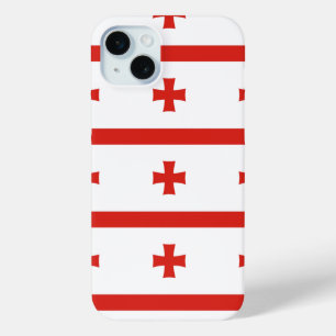 Coque Case-Mate iPhone Drapeau Georgia Sakartvelo motif
