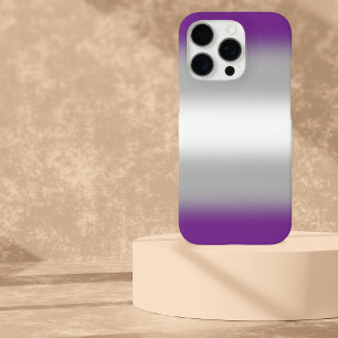 Coque iPhone 16 Pro Drapeau Gradient Greysexué Pride - Drapeau Greysex