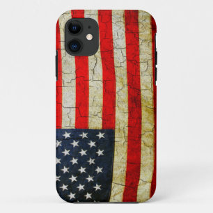 Coques Pour iPhone Drapeau Grunge America