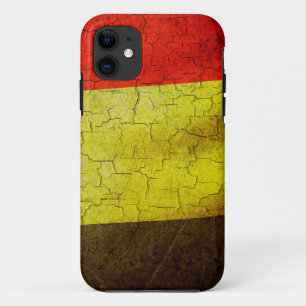 Coques Pour iPhone Drapeau Grunge Belgique