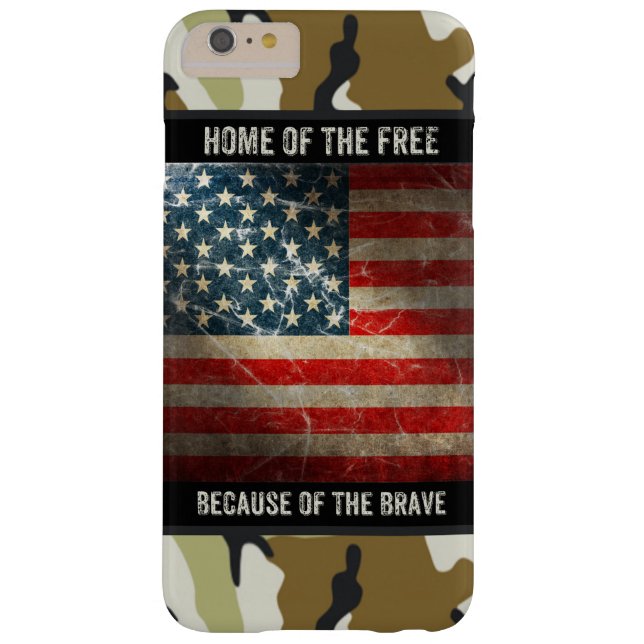 Coques Case-Mate iPhone Drapeau grunge des Etats-Unis sur le cas plus de (Dos)