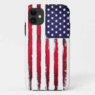 Etui iPhone Case-Mate Drapeau grunge patriotique américain