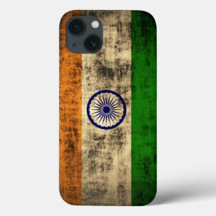 Coque Case-Mate iPhone Drapeau grunge vintage de l'Inde