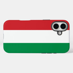 Coque Pour iPhone 16 Plus Drapeau Hongrie