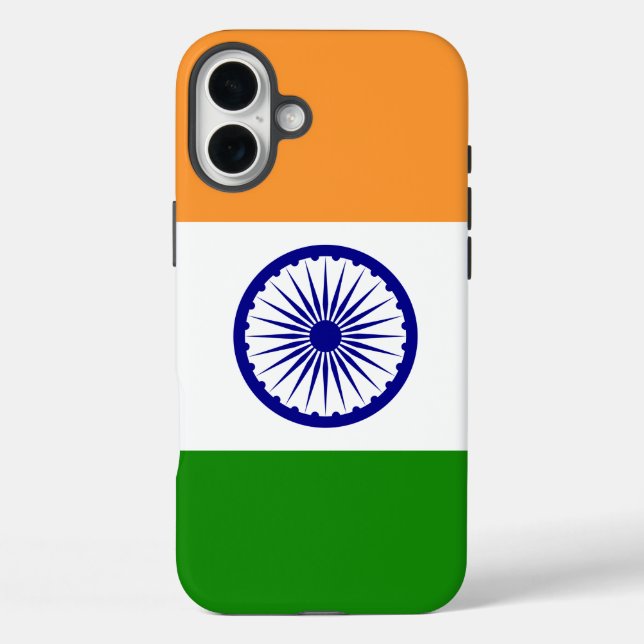 Coques Case-Mate iPhone Drapeau indien (Verso)