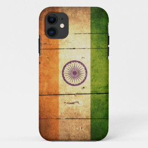 Coque Case-Mate Pour iPhone Drapeau indien en bois