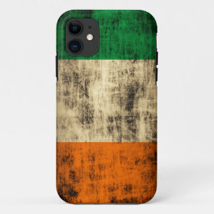Coque Case-Mate Pour iPhone Drapeau irlandais grunge