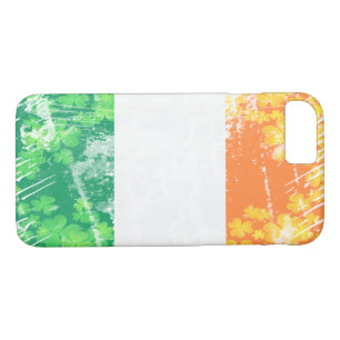 Case-Mate iPhone Case Drapeau irlandais, Grunge Tricolor irlandais avec