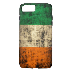 Coques Pour iPhone Drapeau irlandais grunge vintage