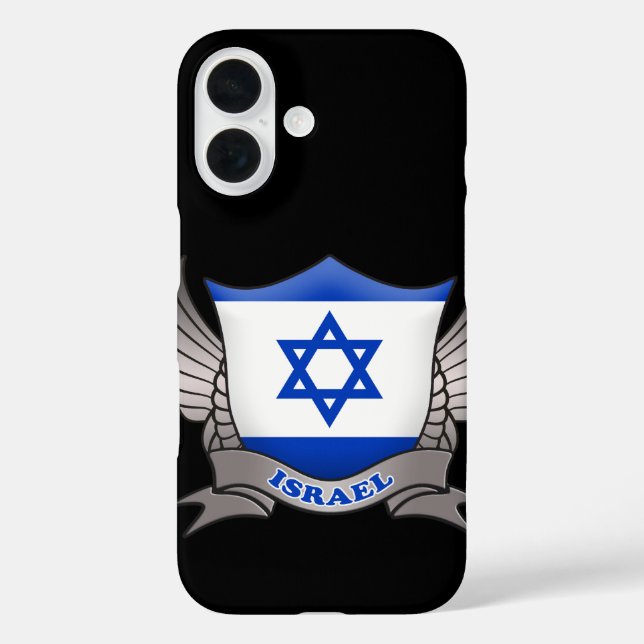 Coques Case-Mate iPhone Drapeau israélien (Verso)