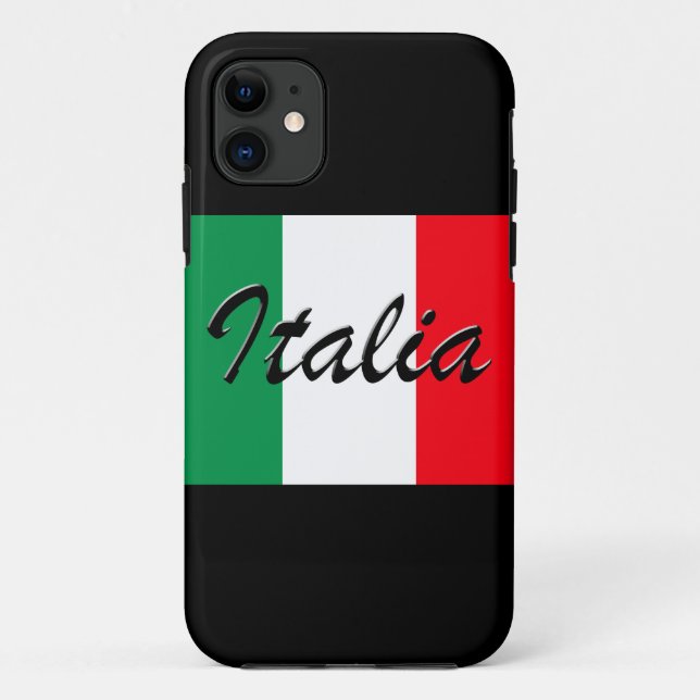 Coques Case-Mate iPhone Drapeau Italia - Haute Qualité (Dos)