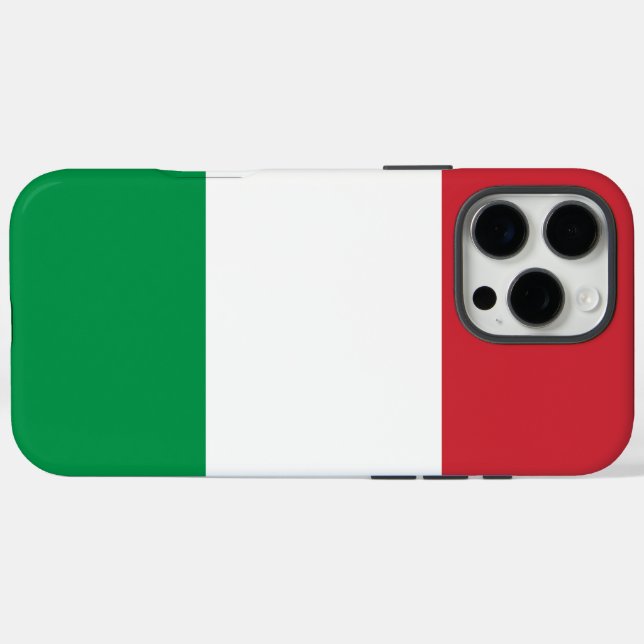 Coques Case-Mate iPhone Drapeau Italie (Verso (horizontal))