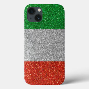 Case-Mate iPhone Case Drapeau italien de l'Italie Parties scintillant Co