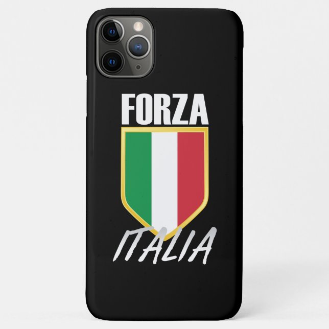 Coques Case-Mate iPhone Drapeau italien Forza Italia Soccer (Dos)