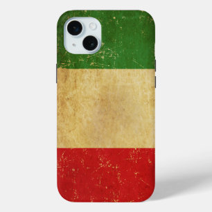 Coque Case-Mate iPhone Drapeau italien Vintage Grunge