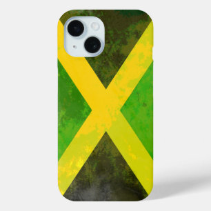 Coque Pour iPhone 15 Drapeau jamaïcain