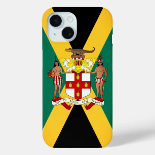 Coque Case-Mate iPhone Drapeau jamaïcain / Armoiries